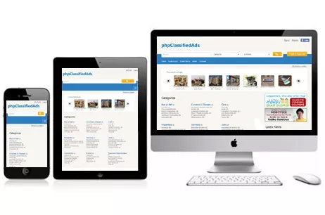 php classifieds script template