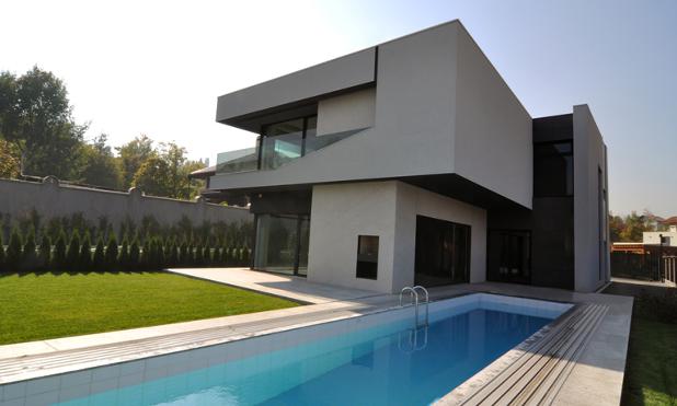 Unique and modern house